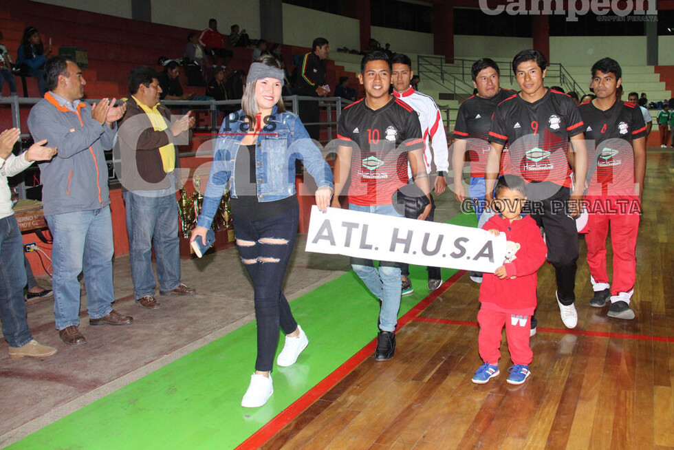 Premiación a los campeones del futsal tarijeño 2018