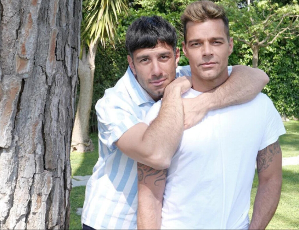 Crece el amor de Ricky Martin  y Jwan Yosef