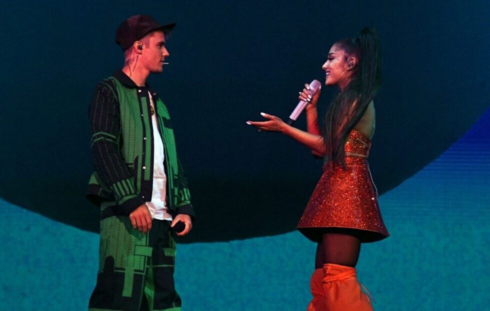 Justin Bieber cantó con  Ariana en Coachella 2019