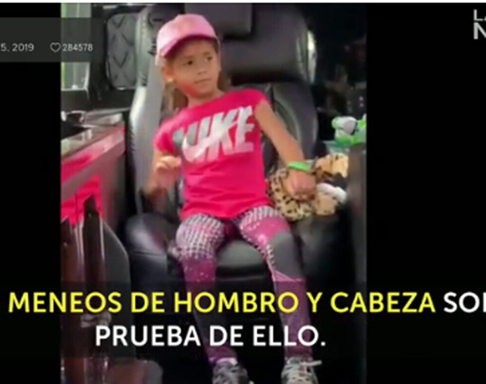 Hija de Ozuna  bailó al ritmo  de “baila baila”