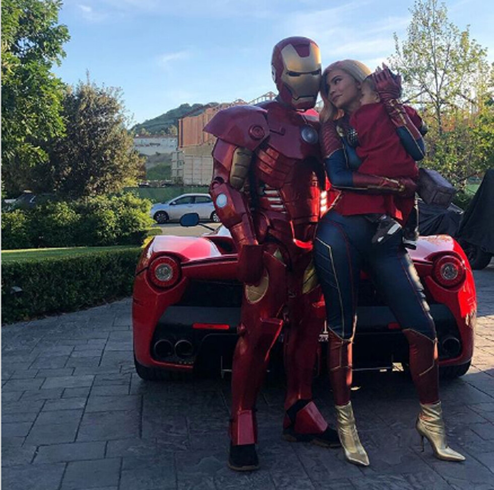 Kylie Jenner  se disfrazó de  Captain Marvel