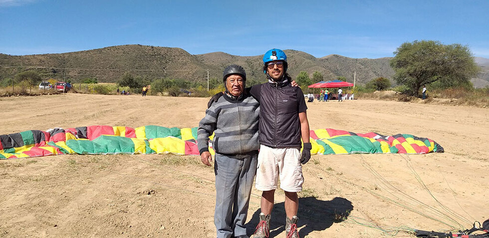Jornada de parapente  en San Lorenzo