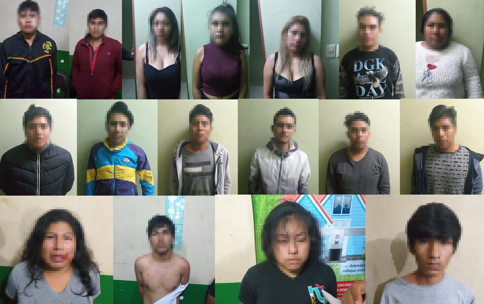 Arrestaron a 15 jóvenes y 2 menores por peleas y robo