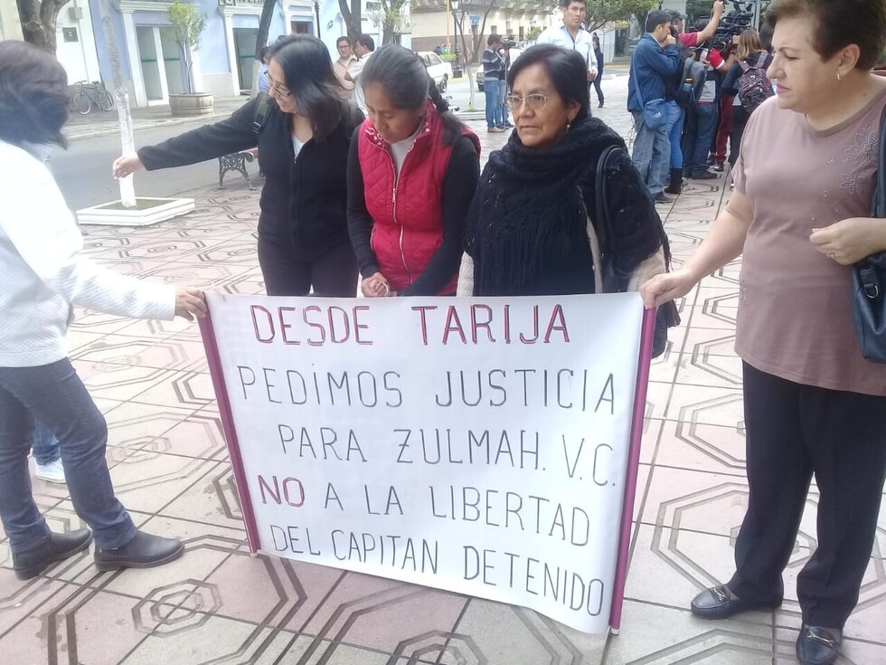 Niegan cese de detención preventiva a capitán Cossío por muerte de la tarijeña Zulmah Vargas