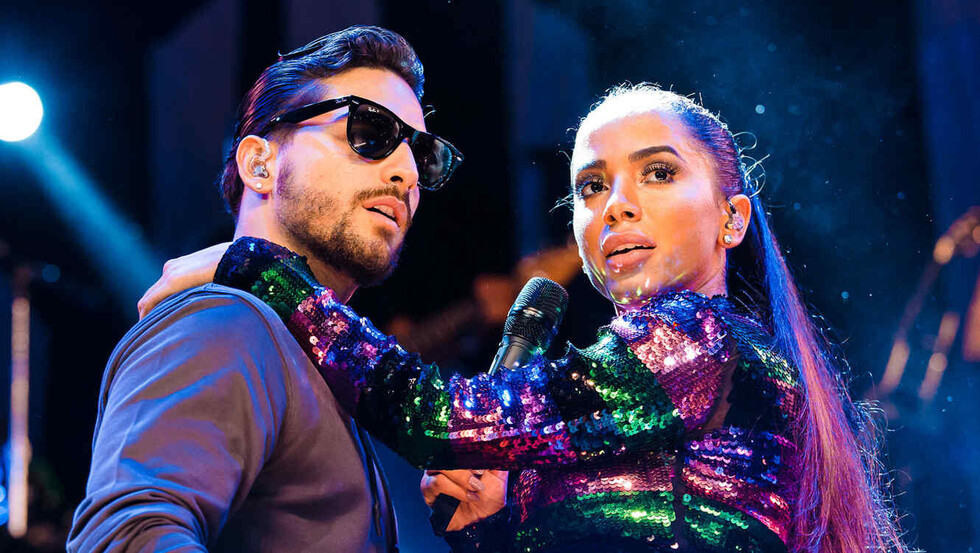 ¿Maluma y Anitta otra vez juntos en un tema musical?