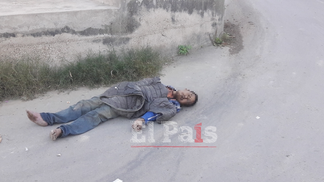 Bebedor consuetudinario muere por hipotermia en la calle