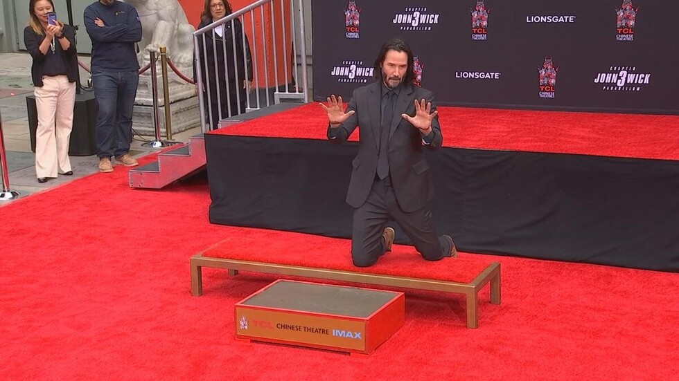 Keanu tiene su estrella  en el Paseo de la Fama