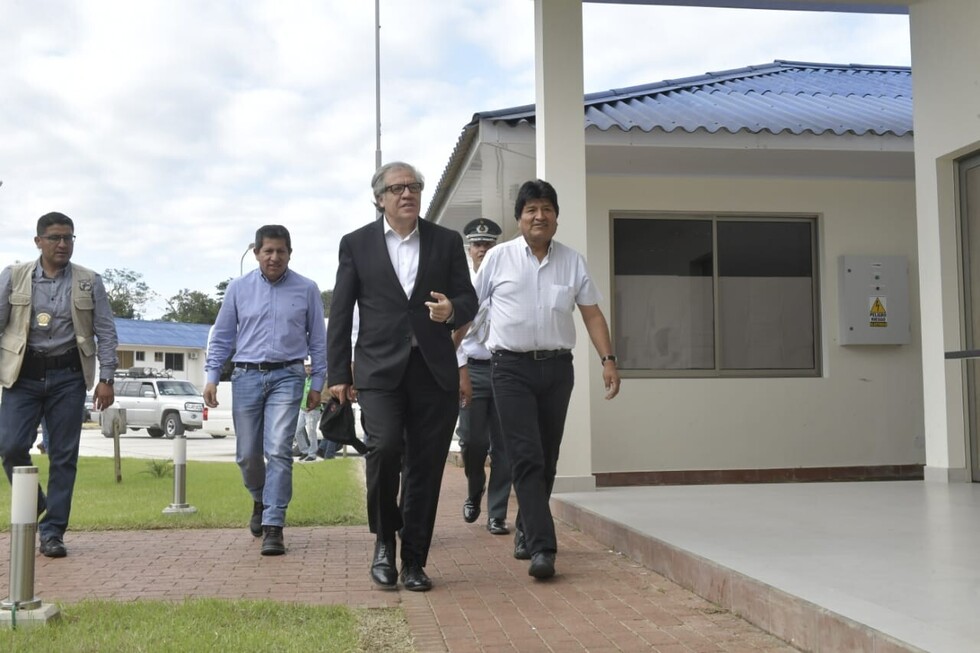 Morales y Almagro llegan a la planta de urea y amoniaco de Bulo Bulo