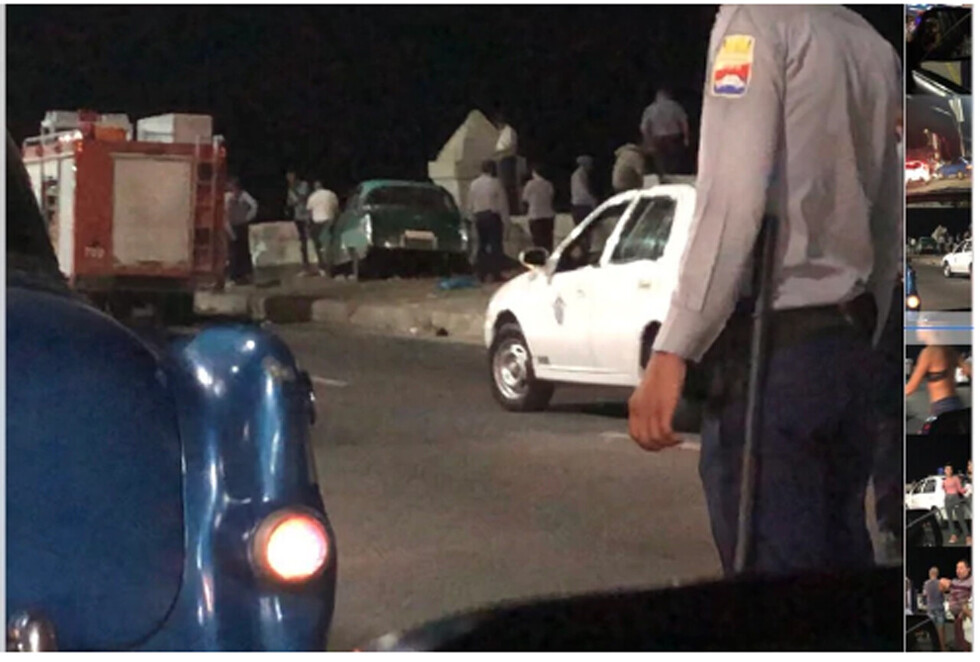 Auto antiguo atropelló a una multitud y dejó tres muertos
