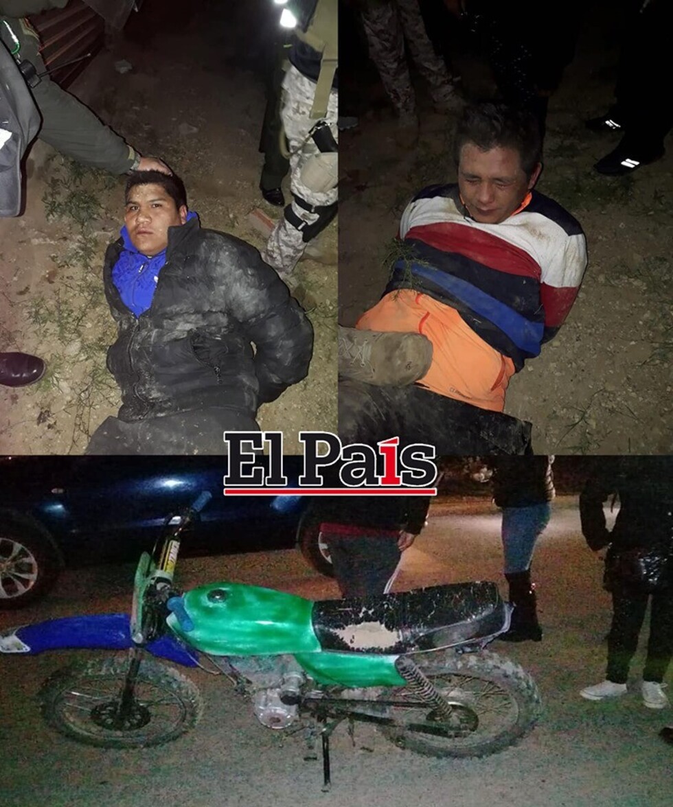 Policía captura a "El Zapallo" y el "Diablo"