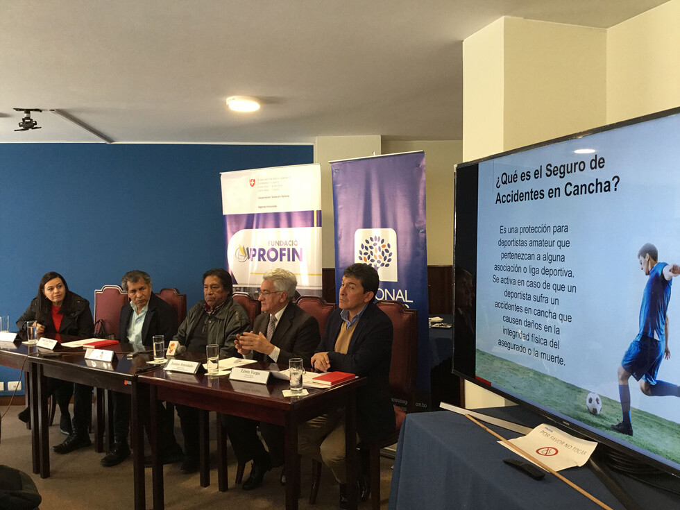 Introducen en el país un seguro para deportistas