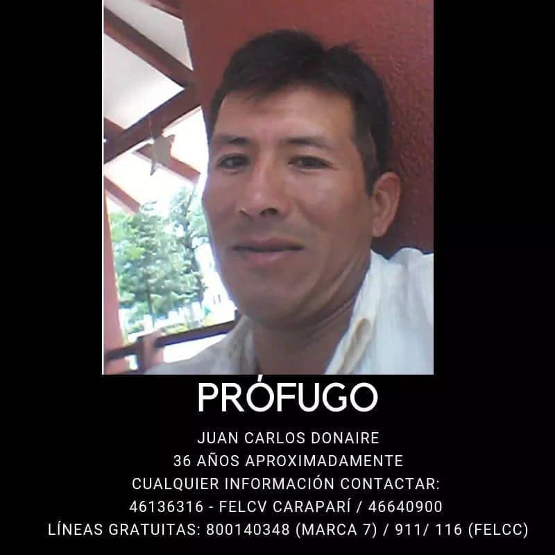 Dos de tres feminicidas en Tarija siguen prófugos