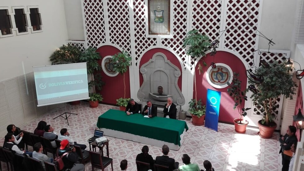 Lanzan observatorio Bolivia Verifica