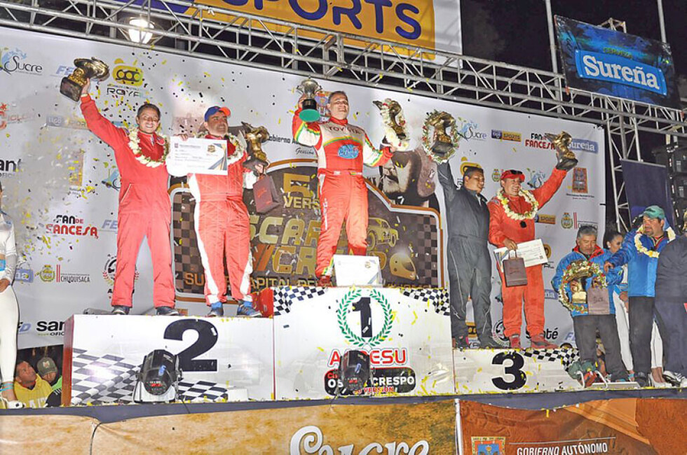 Siete delegaciones en el circuito Oscar Crespo