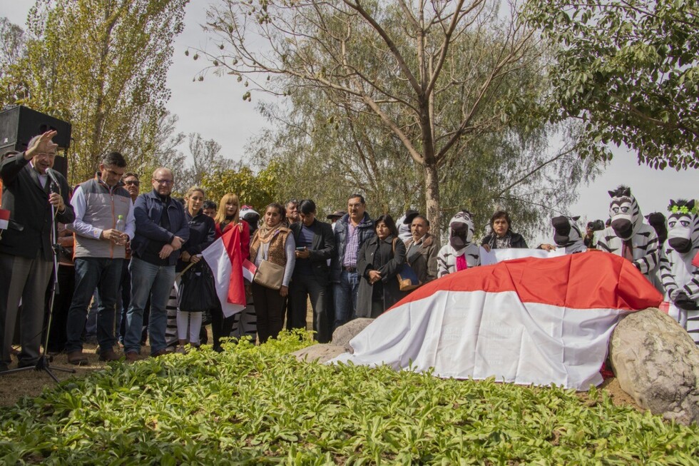 Acto de inauguración dio inicio a la obra de Planta de Tratamiento San Blas