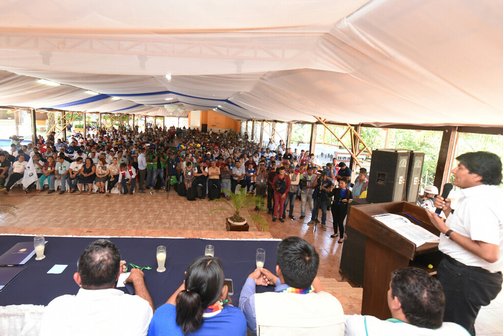 Evo: pugnas frenaron las reformas a la Ley Forestal