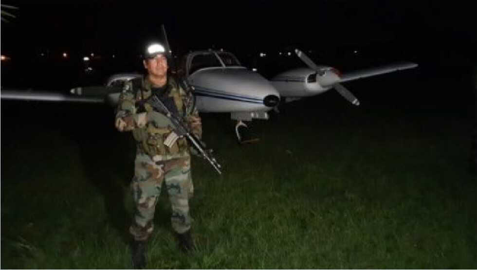 Secuestran avioneta vinculada al narcotráfico