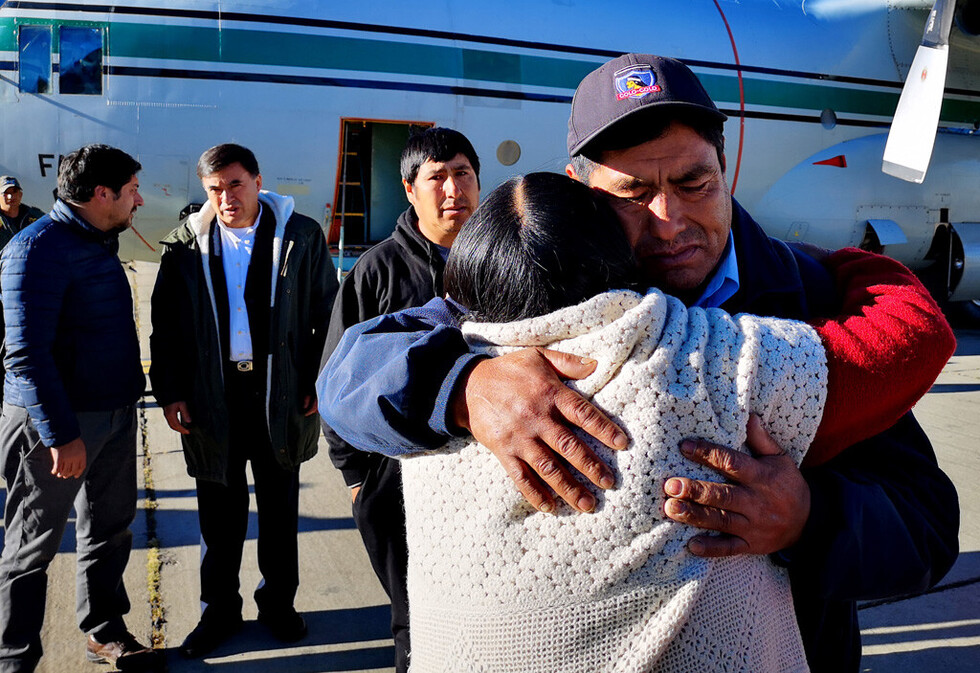 Sobreviviente de la mina en Chile llegó a Bolivia