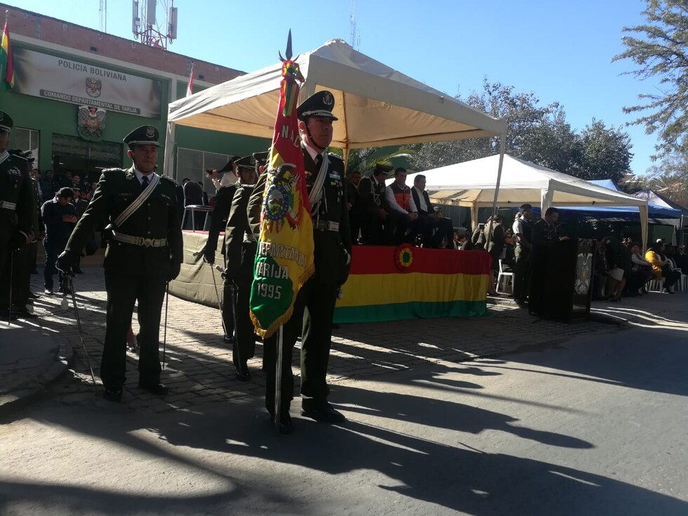 Policía Boliviana celebra 193 años de creación