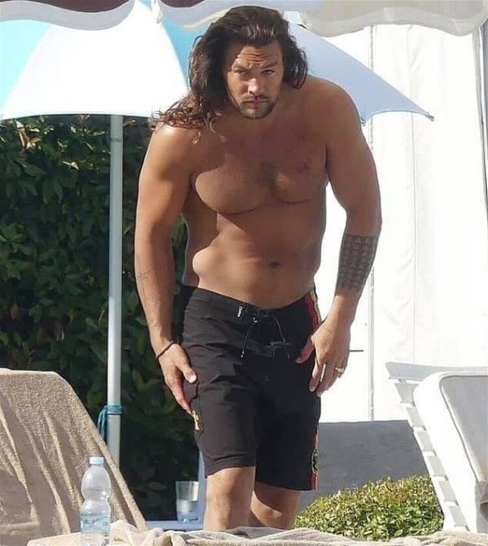 Critican a Jason Momoa por su kilos de más