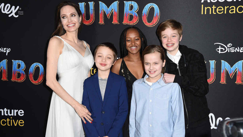 Angelina hizo tregua con Brad Pitt y él está feliz