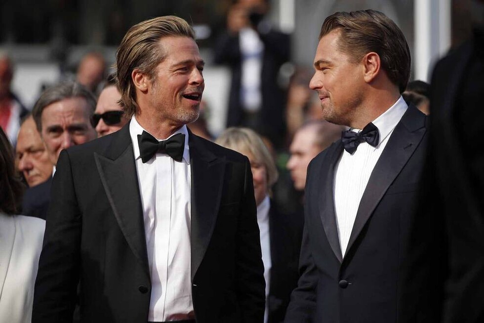 Brad Pitt se  burló de Leo en “Titanic”