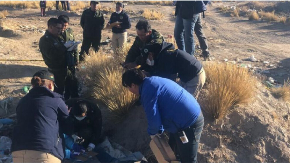 Cruceña hallada muerta en Oruro era “mula” de narcos