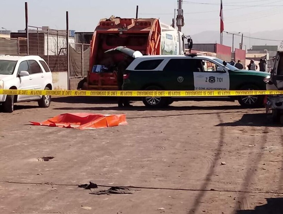 Niña fue aplastada por camión de basura