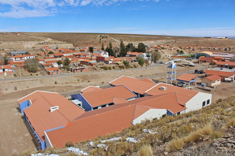 Yunchará, obras optimistas en un municipio que envejece
