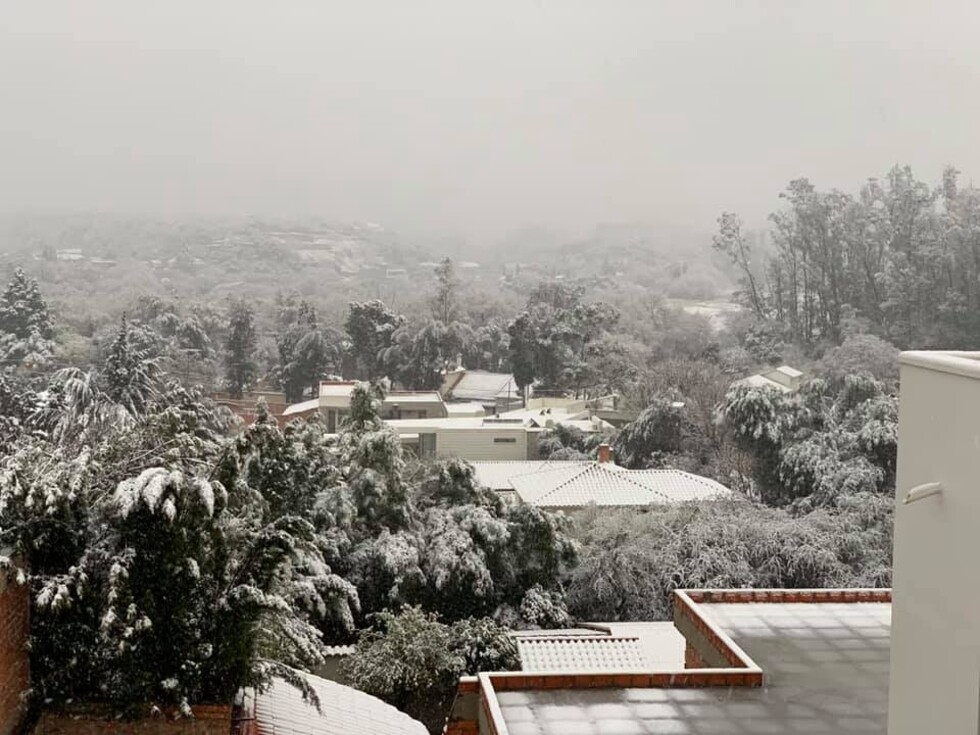 Así amaneció Tarija, después de una intensa nevada (FOTOS)