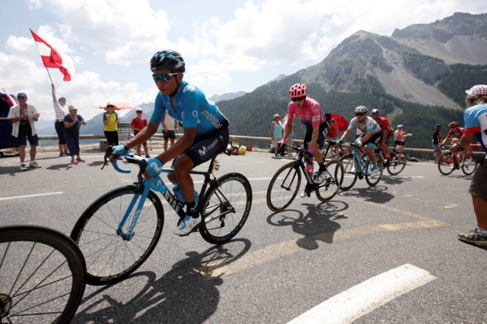 Quintana aparece en el Galibier, Alaphilippe el maillot amarillo