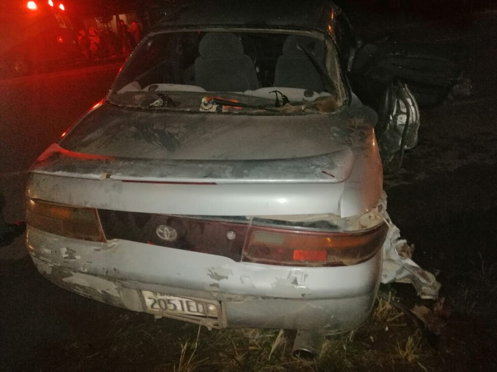 Colisión en Ruta 9 - Yacuiba deja 4 heridos y daños materiales de consideración