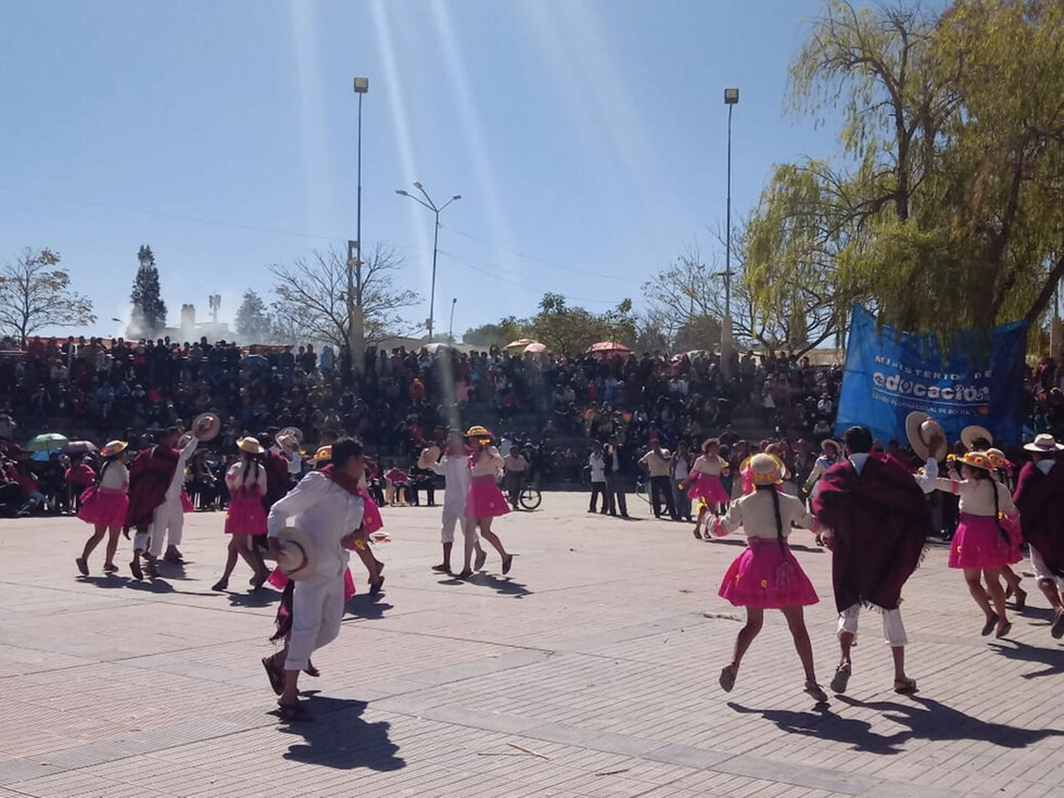 Encuentro folklórico reunió a 2.500 normalistas en Tarija