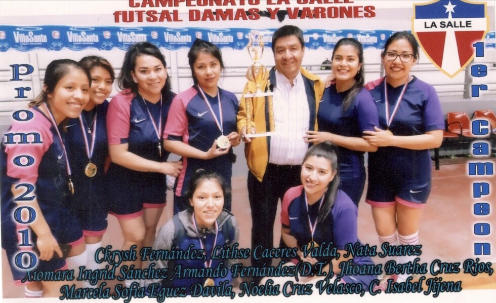 Promoción 2010 se quedó con el torneo de ex alumnas de La Salle