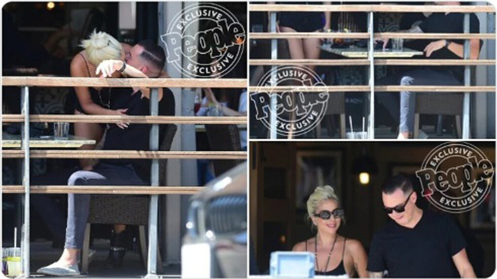 Captan a Lady  Gaga besando  a nuevo novio