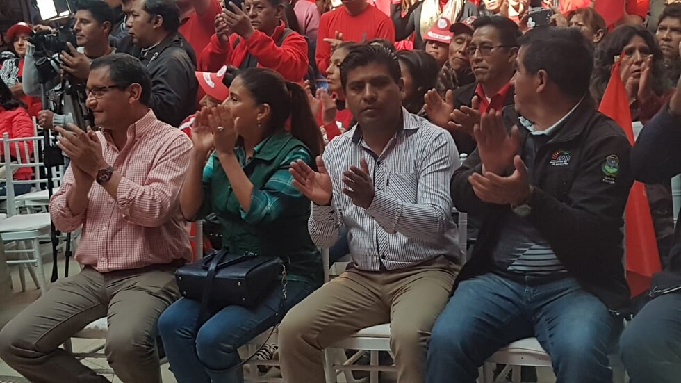 Montes sella pacto con Ortiz en la presentación de candidatos de Tarija