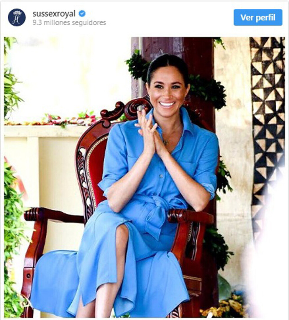 Harry felicitó  a Meghan por  su cumpleaños