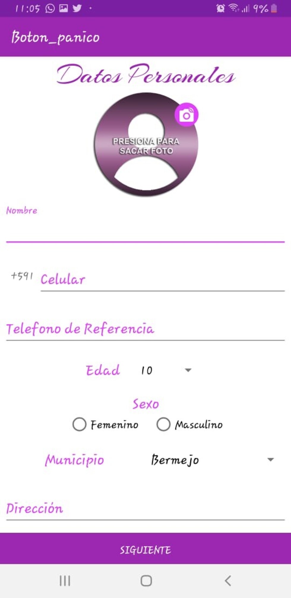 Botón de pánico: Una app que plantea frenar feminicidios en Tarija