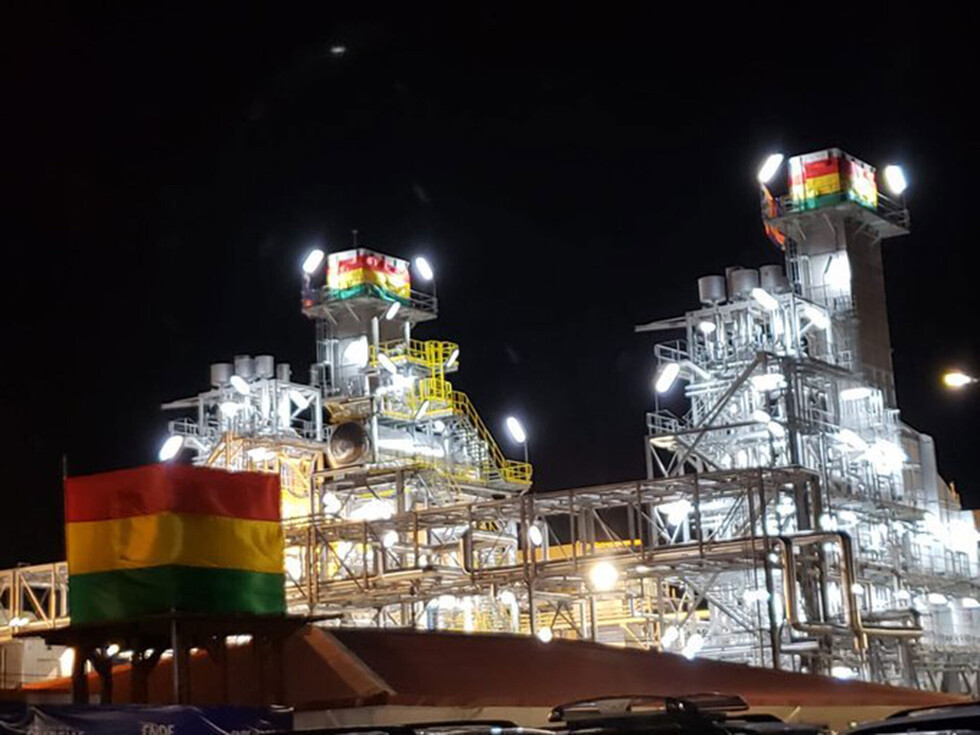 Termoeléctrica del Sur en Yacuiba sube generación a 480 MW