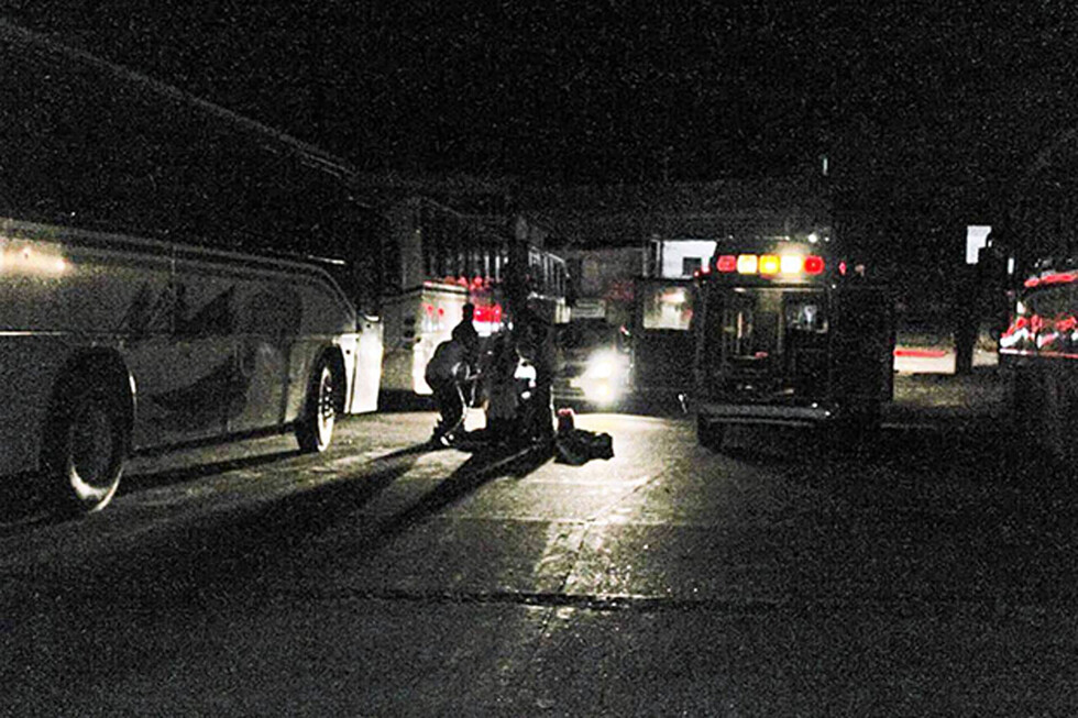 Golpean a transportista en la avenida Circunvalación de Tarija