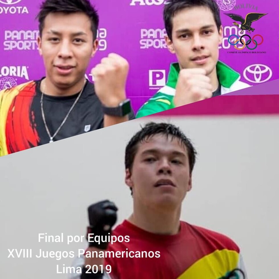 El Raquet da la primera medalla de oro para Bolivia en unos Panamericanos