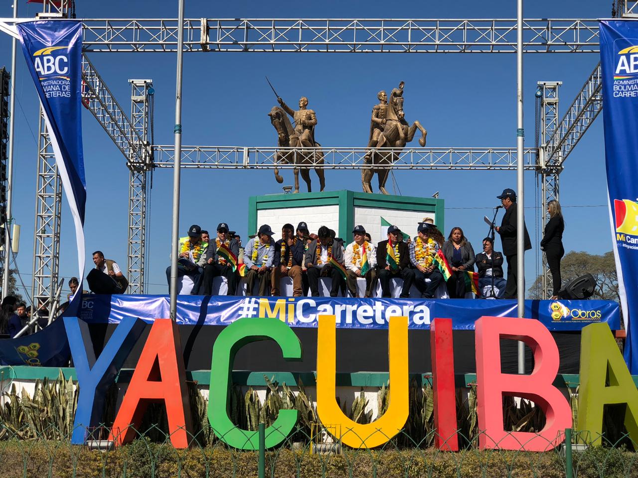 Arranca la doble vía en Yacuiba, cada kilómetro cuesta Bs 33,8 millones