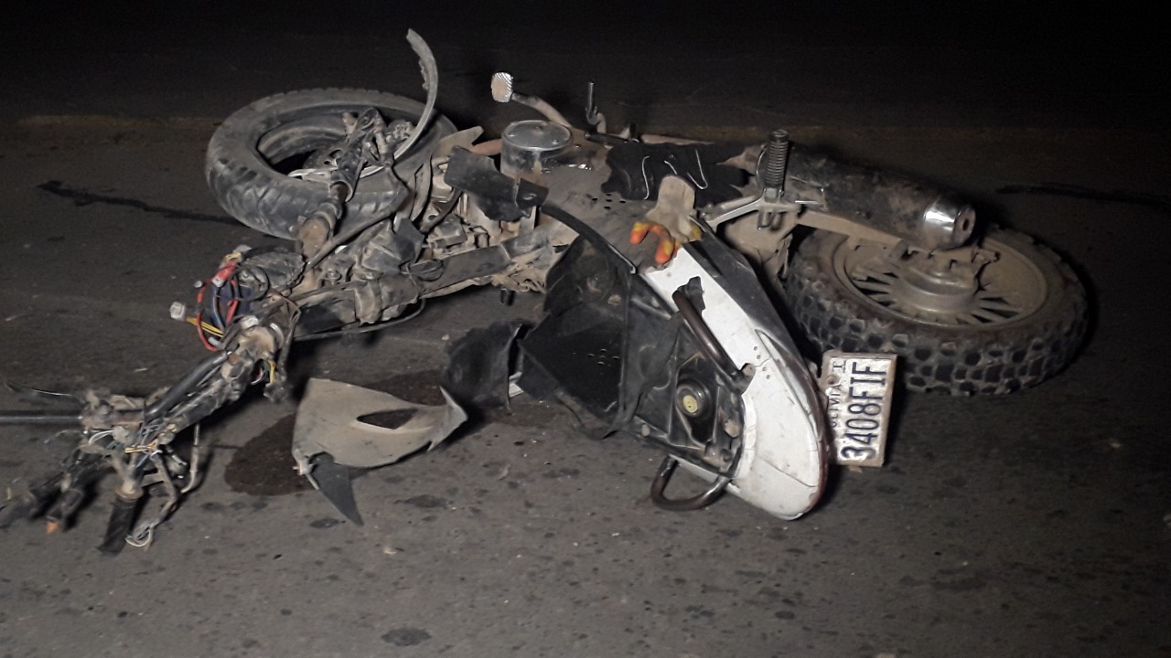Atropellan a motociclista y se dan a la fuga en Bermejo-Tarija