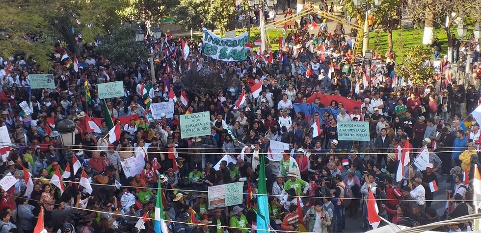 Cabildo por Tariquía exige la expulsión de las petroleras, así te lo hemos contado