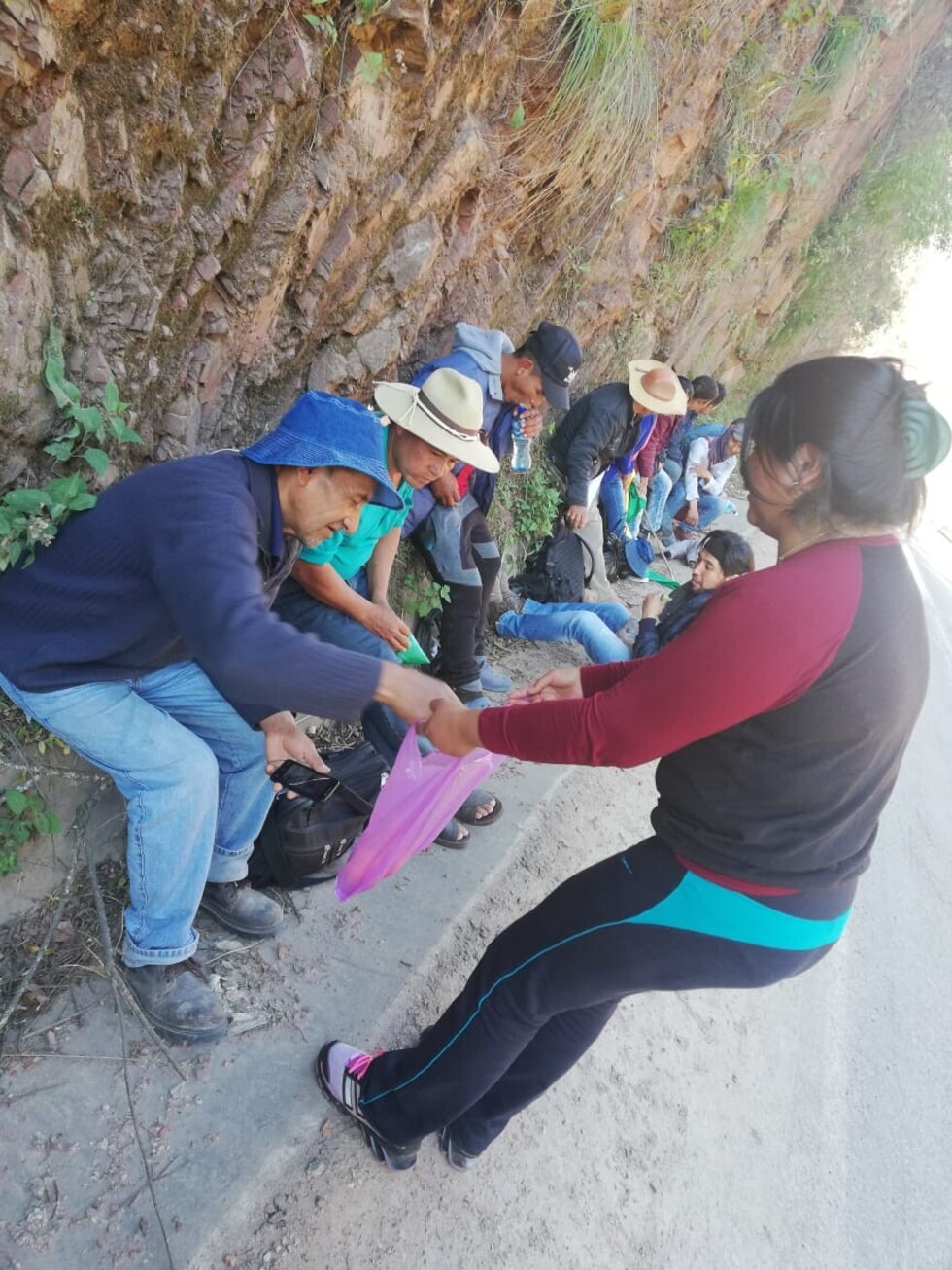 Marcha por Tariquía llegó a la comunidad de Gareca