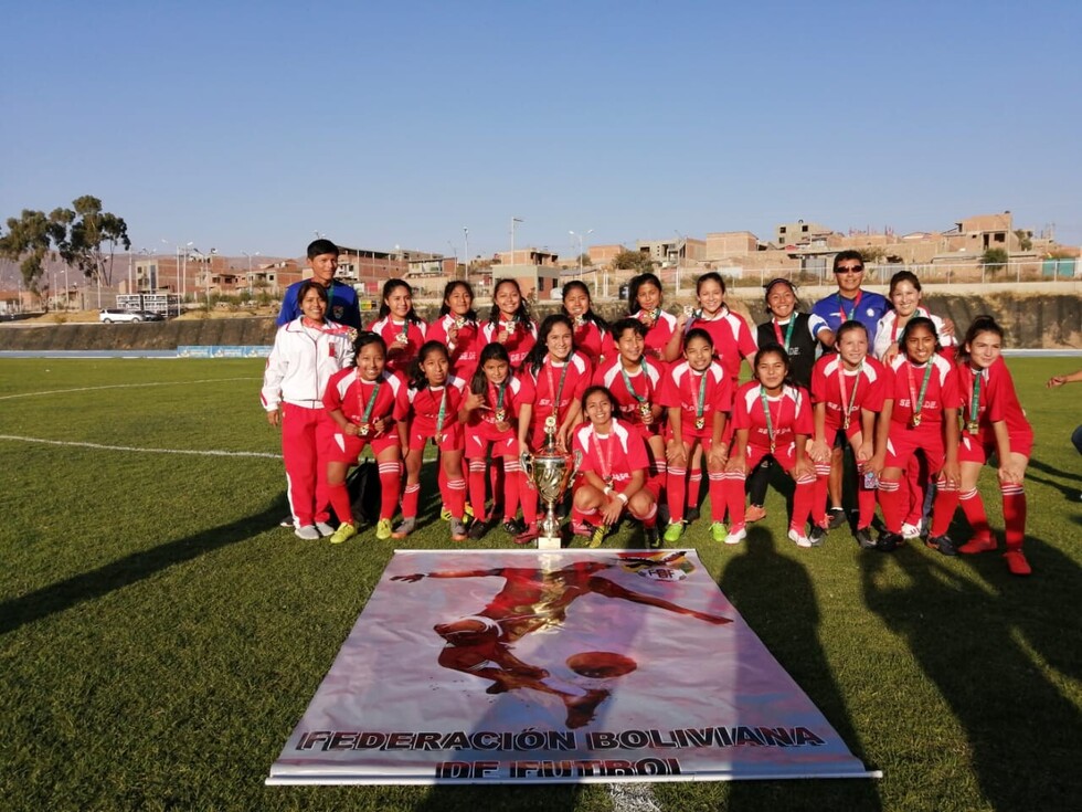 Tarija campeón nacional del fútbol femenino Sub-16