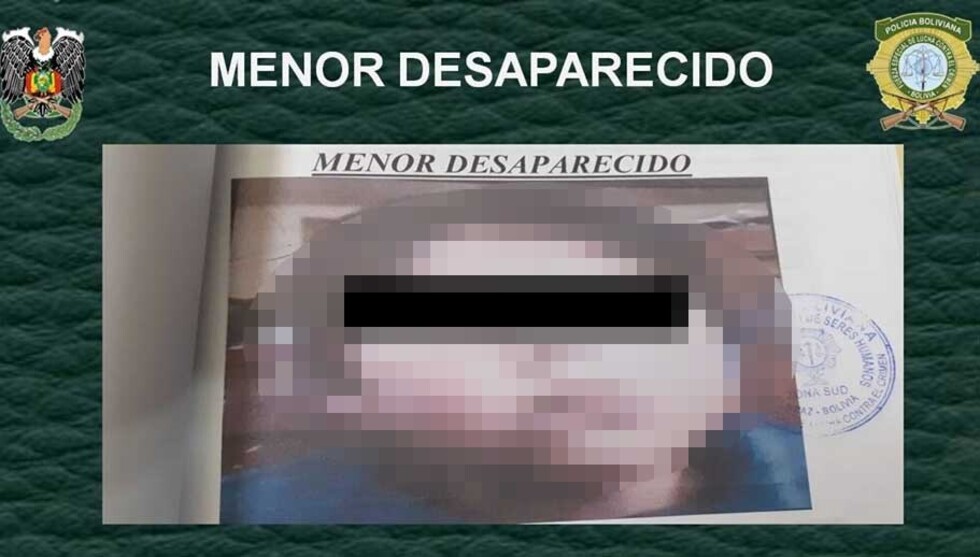 Niño desaparecido fue encontrado en un internet