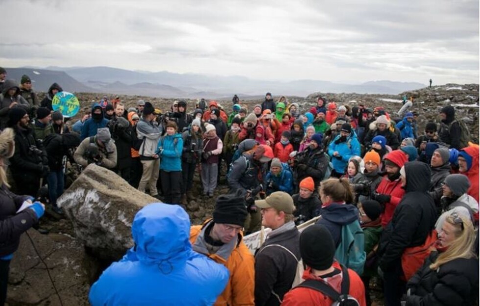 Islandia despidió a su primer glaciar desaparecido por el calentamiento global