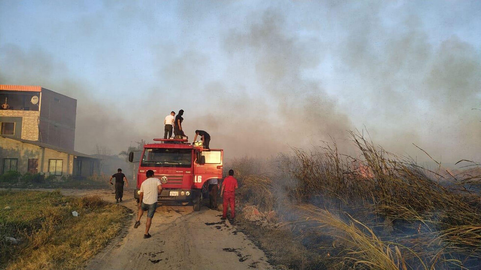 La quema de caña provoca incendio en El Porvenir