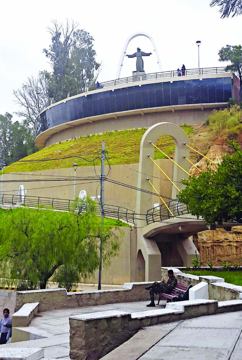 El circuito de miradores de Cercado espera por la “Copa”
